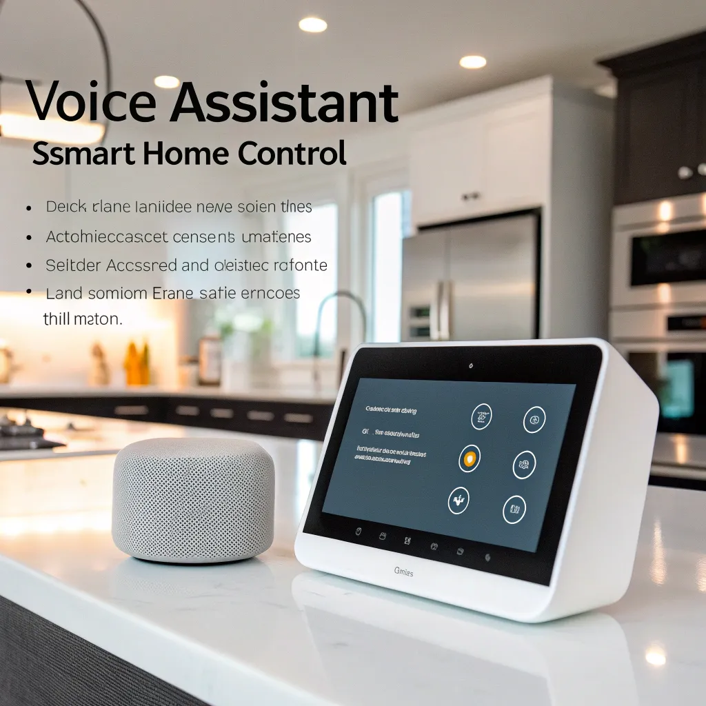Voice assistant device for seamless smart home control